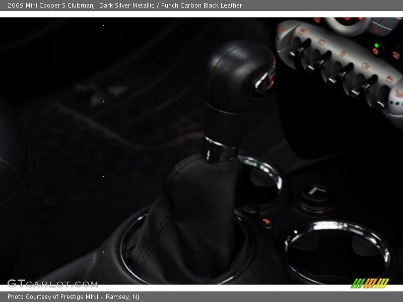 Dark Silver Metallic / Punch Carbon Black Leather 2009 Mini Cooper S Clubman