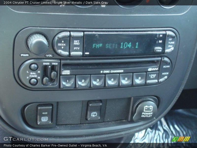 Bright Silver Metallic / Dark Slate Gray 2004 Chrysler PT Cruiser Limited