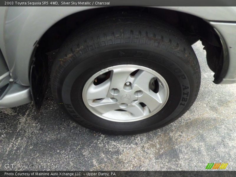 Silver Sky Metallic / Charcoal 2003 Toyota Sequoia SR5 4WD