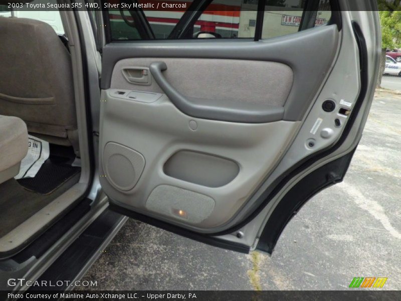Silver Sky Metallic / Charcoal 2003 Toyota Sequoia SR5 4WD
