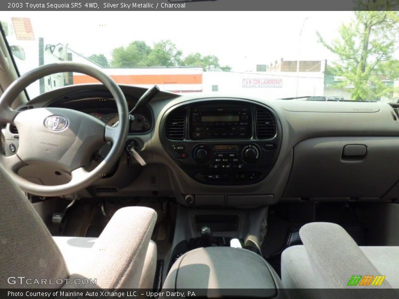 Silver Sky Metallic / Charcoal 2003 Toyota Sequoia SR5 4WD