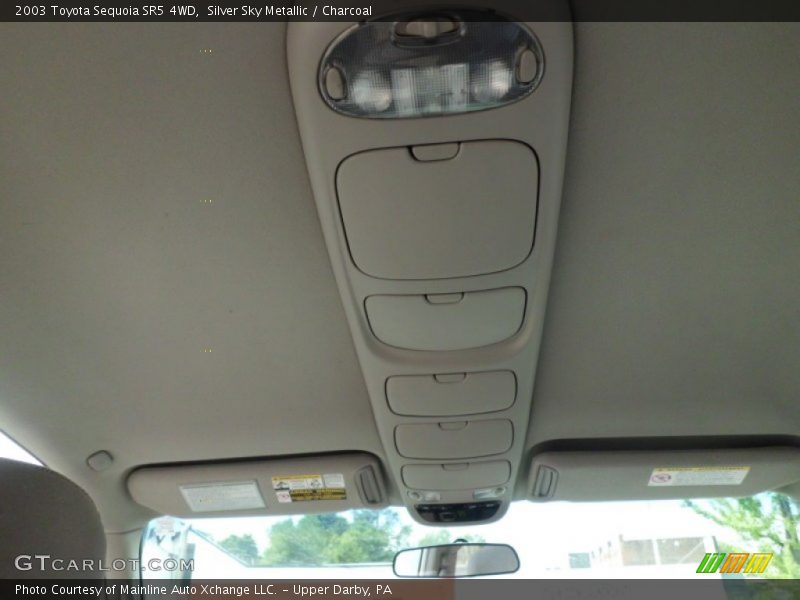 Silver Sky Metallic / Charcoal 2003 Toyota Sequoia SR5 4WD