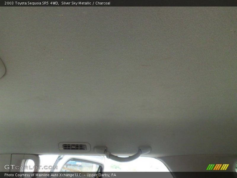 Silver Sky Metallic / Charcoal 2003 Toyota Sequoia SR5 4WD