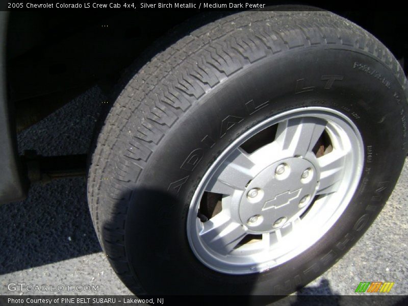 Silver Birch Metallic / Medium Dark Pewter 2005 Chevrolet Colorado LS Crew Cab 4x4
