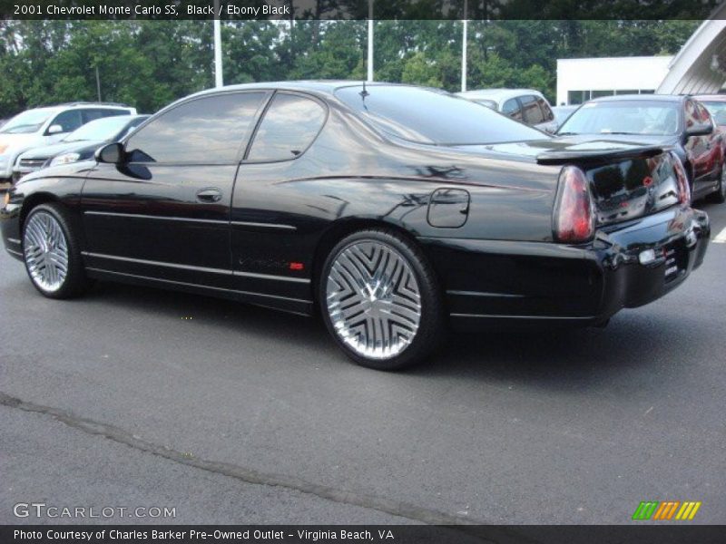 Black / Ebony Black 2001 Chevrolet Monte Carlo SS