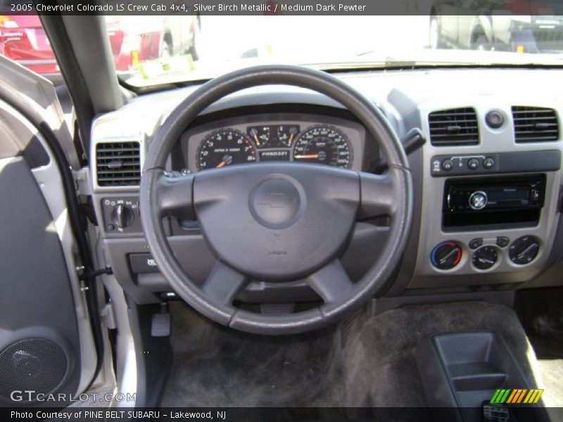 Silver Birch Metallic / Medium Dark Pewter 2005 Chevrolet Colorado LS Crew Cab 4x4