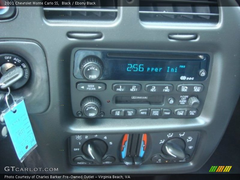 Black / Ebony Black 2001 Chevrolet Monte Carlo SS