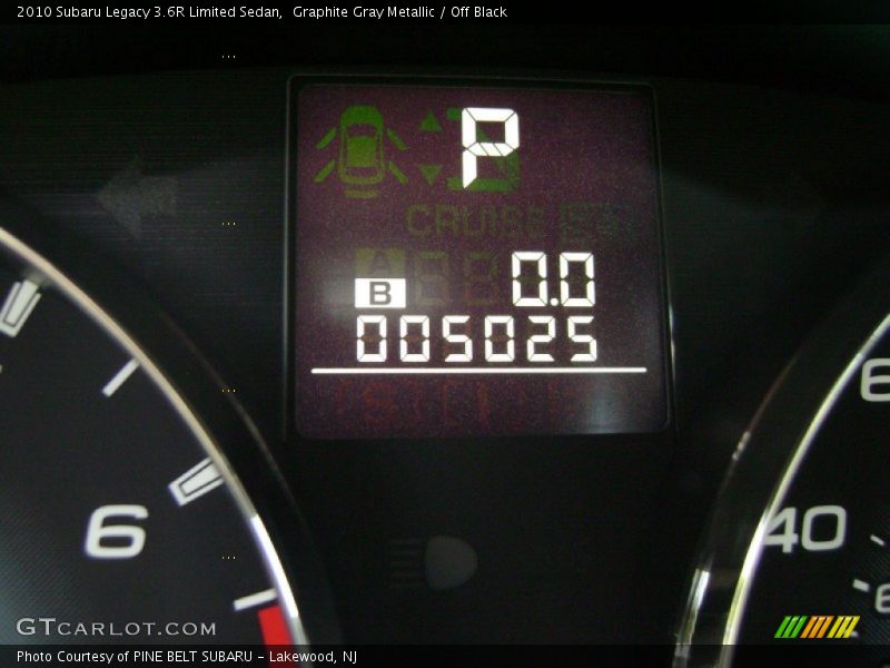 Graphite Gray Metallic / Off Black 2010 Subaru Legacy 3.6R Limited Sedan