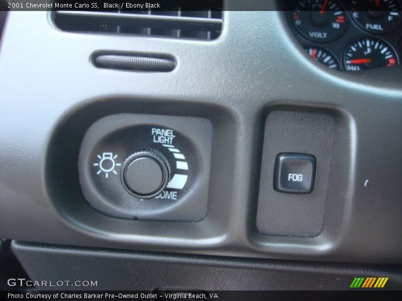 Black / Ebony Black 2001 Chevrolet Monte Carlo SS