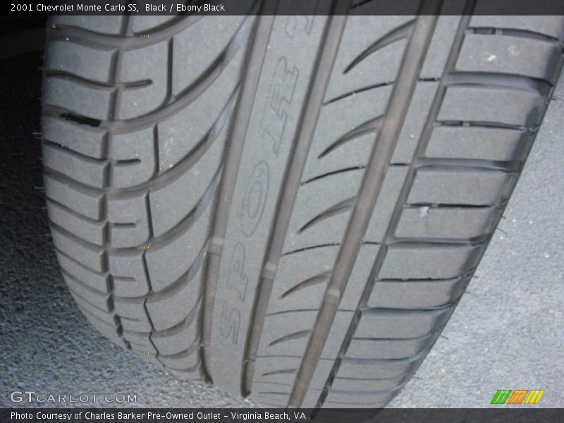 Black / Ebony Black 2001 Chevrolet Monte Carlo SS