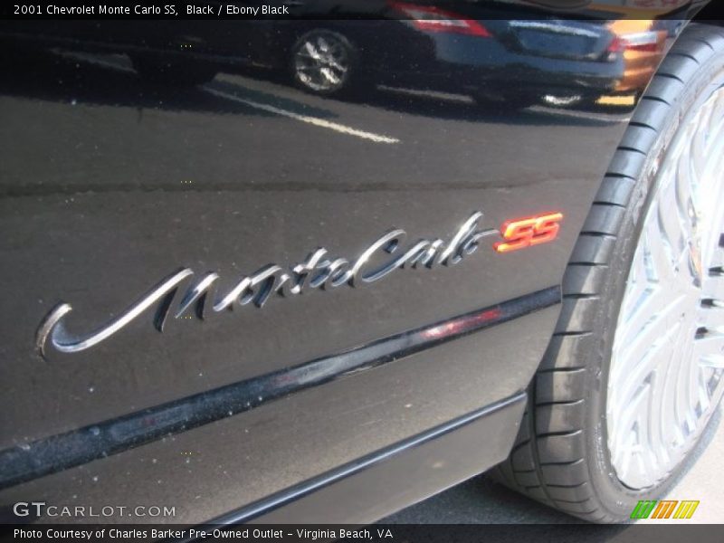 Black / Ebony Black 2001 Chevrolet Monte Carlo SS