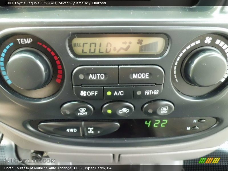 Silver Sky Metallic / Charcoal 2003 Toyota Sequoia SR5 4WD