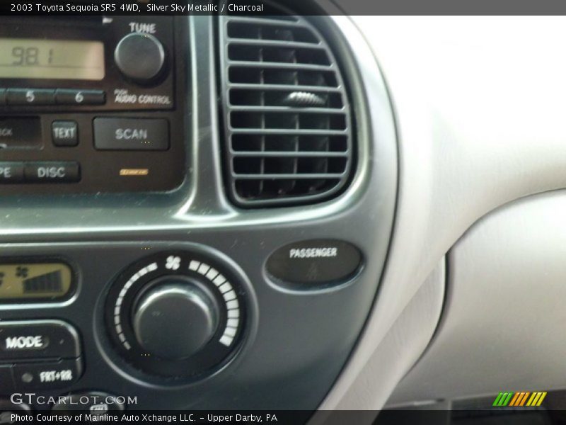 Silver Sky Metallic / Charcoal 2003 Toyota Sequoia SR5 4WD