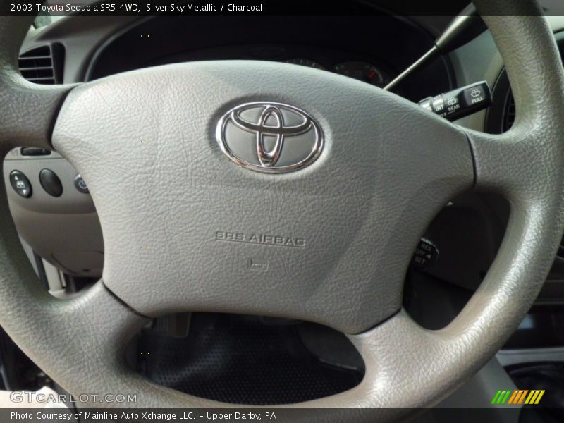 Silver Sky Metallic / Charcoal 2003 Toyota Sequoia SR5 4WD