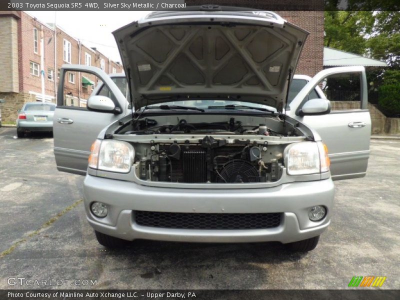 Silver Sky Metallic / Charcoal 2003 Toyota Sequoia SR5 4WD