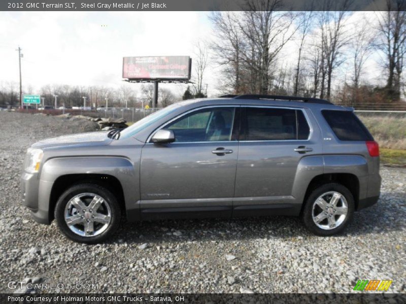 Steel Gray Metallic / Jet Black 2012 GMC Terrain SLT