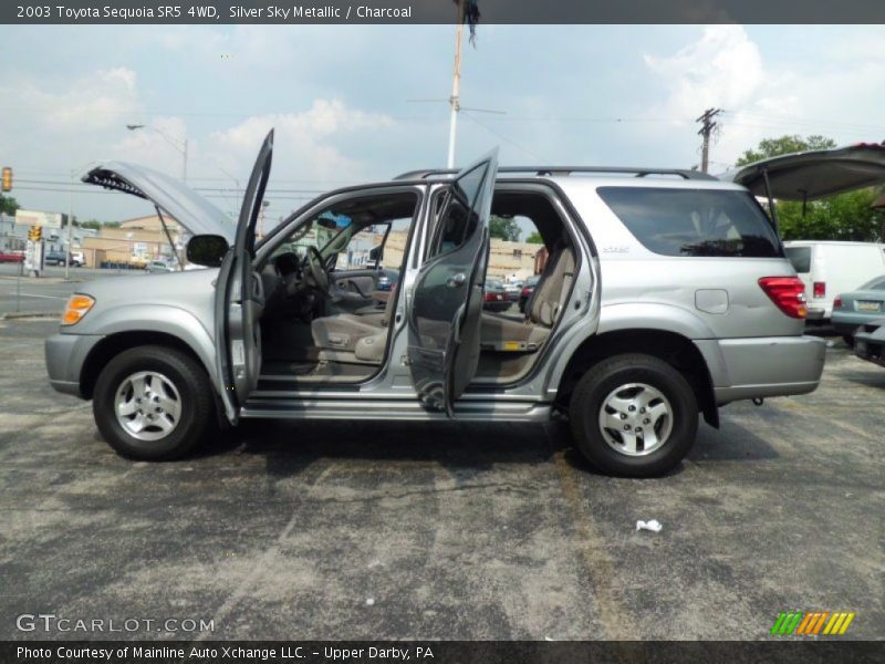 Silver Sky Metallic / Charcoal 2003 Toyota Sequoia SR5 4WD