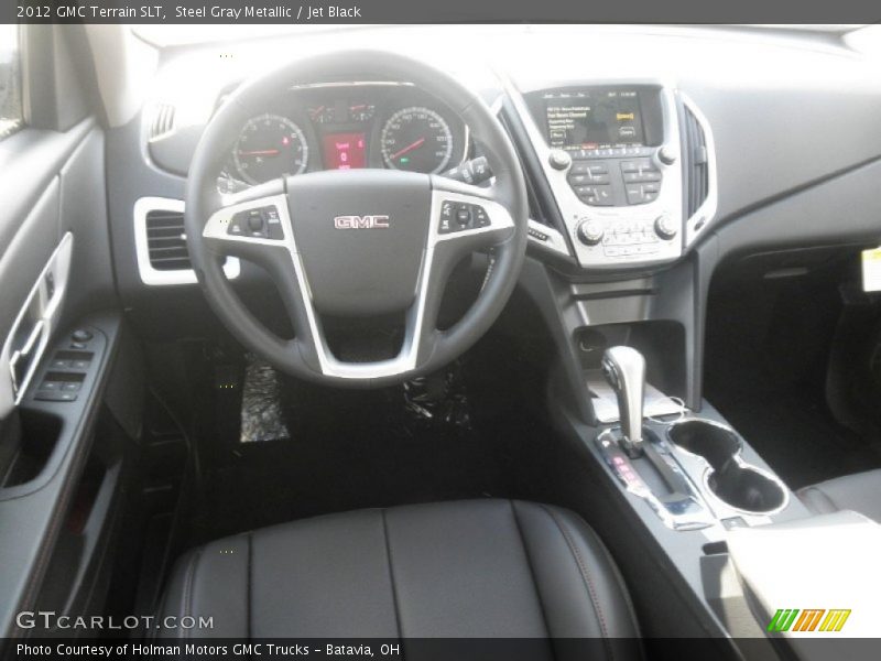 Steel Gray Metallic / Jet Black 2012 GMC Terrain SLT