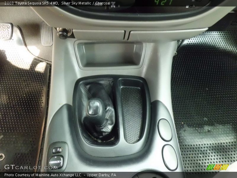 Silver Sky Metallic / Charcoal 2003 Toyota Sequoia SR5 4WD