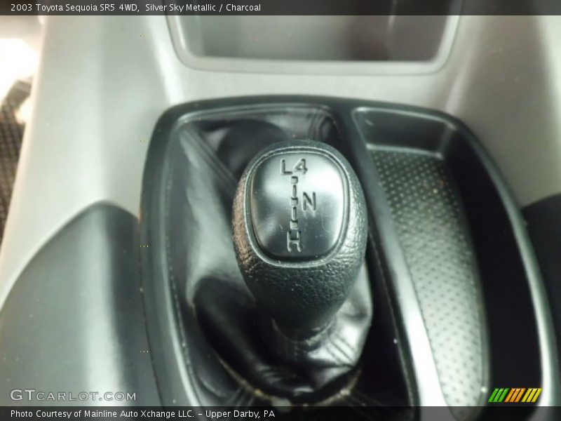 Silver Sky Metallic / Charcoal 2003 Toyota Sequoia SR5 4WD