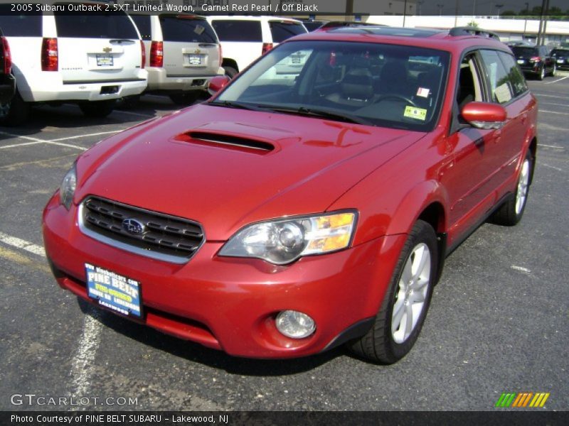 Garnet Red Pearl / Off Black 2005 Subaru Outback 2.5XT Limited Wagon