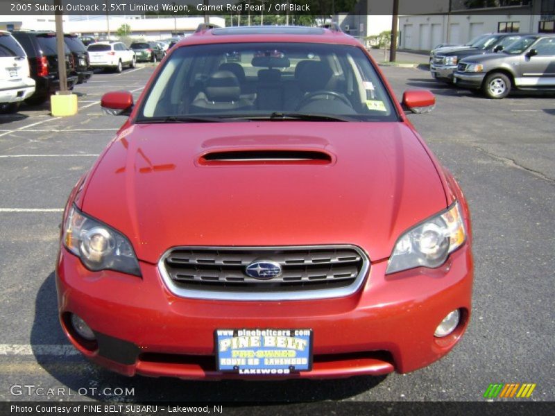 Garnet Red Pearl / Off Black 2005 Subaru Outback 2.5XT Limited Wagon