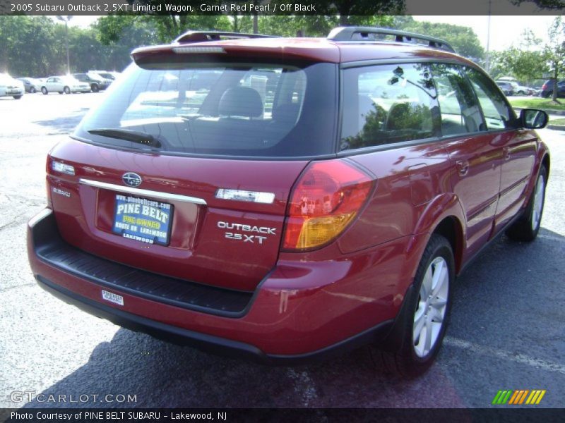 Garnet Red Pearl / Off Black 2005 Subaru Outback 2.5XT Limited Wagon