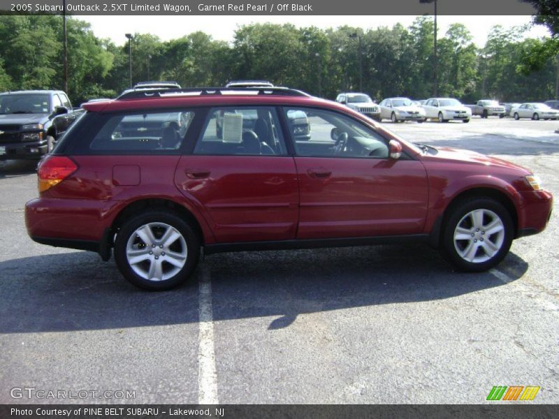 Garnet Red Pearl / Off Black 2005 Subaru Outback 2.5XT Limited Wagon