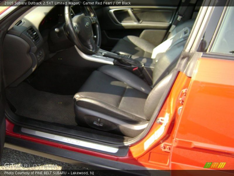 Garnet Red Pearl / Off Black 2005 Subaru Outback 2.5XT Limited Wagon