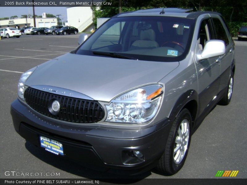 Platinum Metallic / Light Gray 2005 Buick Rendezvous CXL