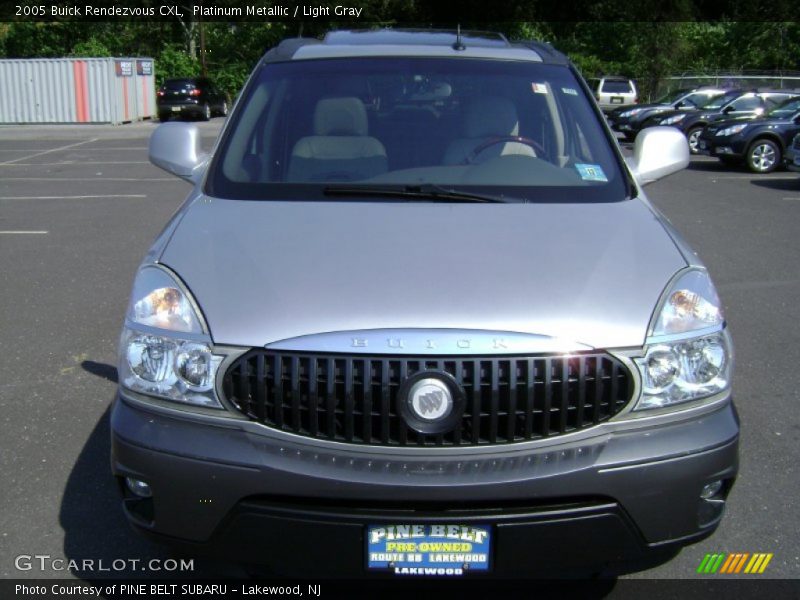 Platinum Metallic / Light Gray 2005 Buick Rendezvous CXL
