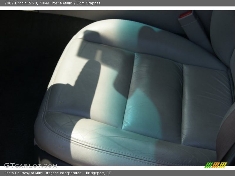 Silver Frost Metallic / Light Graphite 2002 Lincoln LS V8
