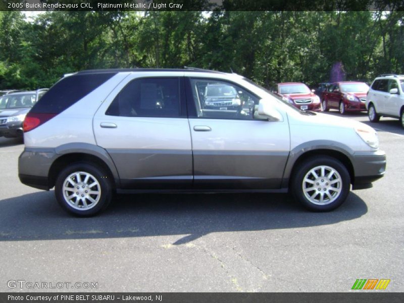 Platinum Metallic / Light Gray 2005 Buick Rendezvous CXL