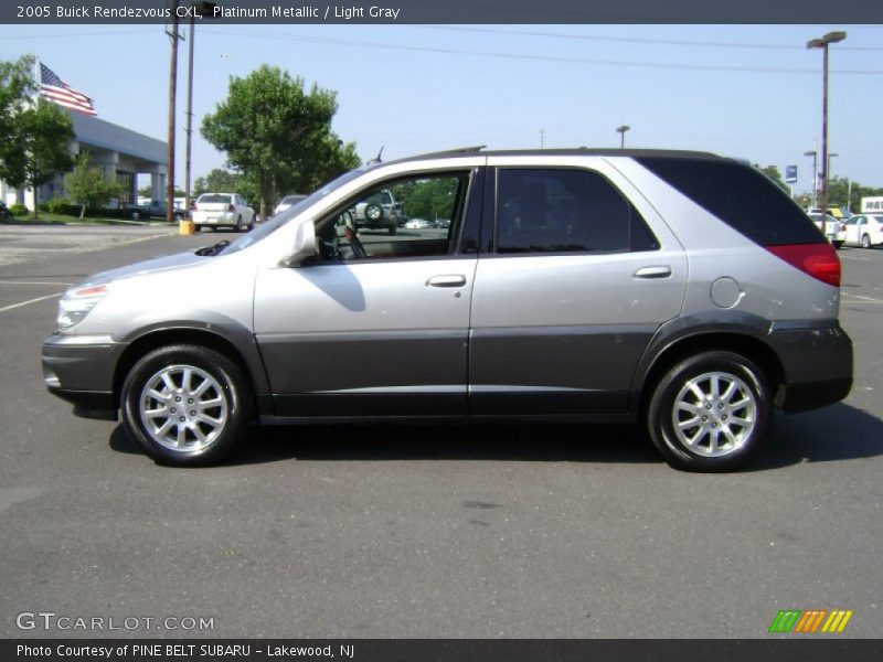 Platinum Metallic / Light Gray 2005 Buick Rendezvous CXL