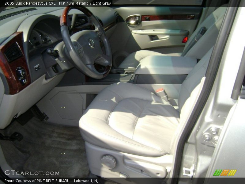 Platinum Metallic / Light Gray 2005 Buick Rendezvous CXL