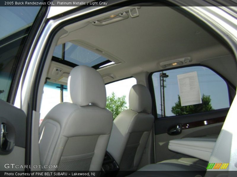 Platinum Metallic / Light Gray 2005 Buick Rendezvous CXL