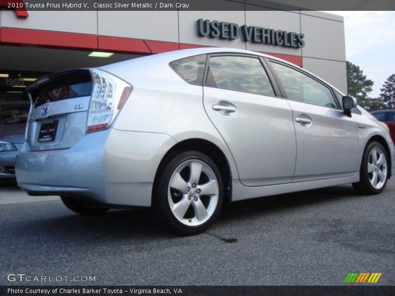 Classic Silver Metallic / Dark Gray 2010 Toyota Prius Hybrid V