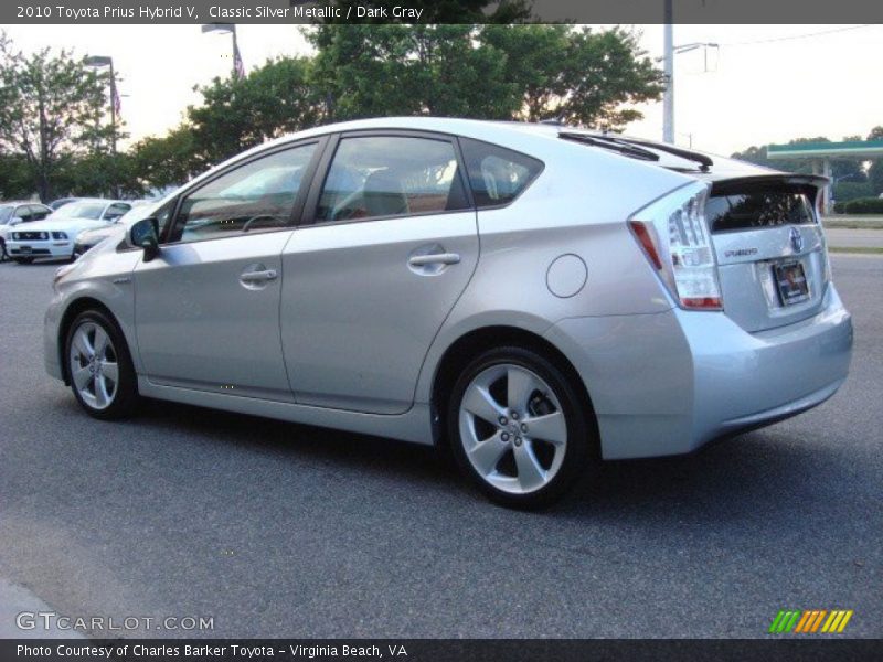 Classic Silver Metallic / Dark Gray 2010 Toyota Prius Hybrid V