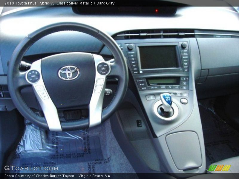 Dashboard of 2010 Prius Hybrid V