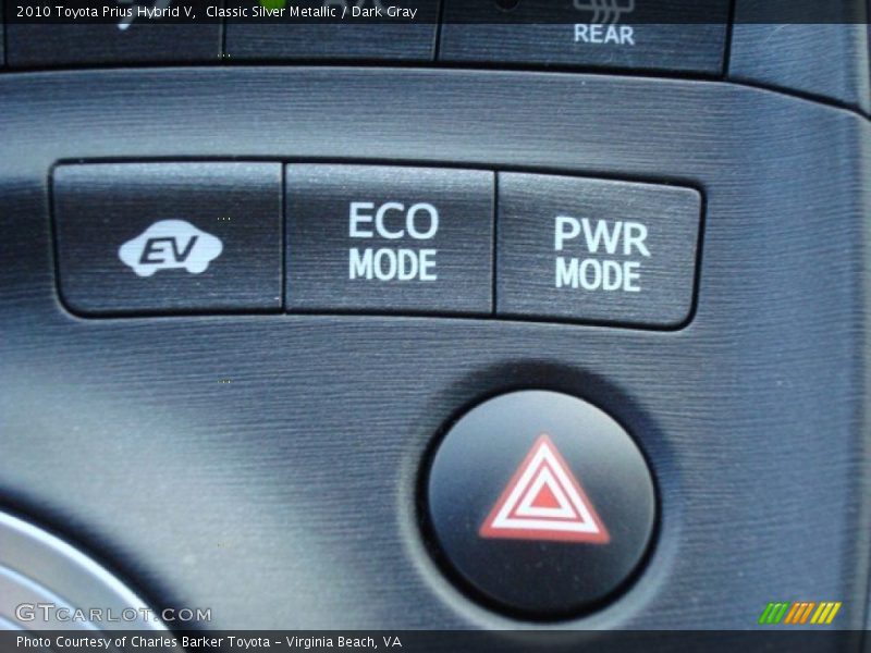 Classic Silver Metallic / Dark Gray 2010 Toyota Prius Hybrid V