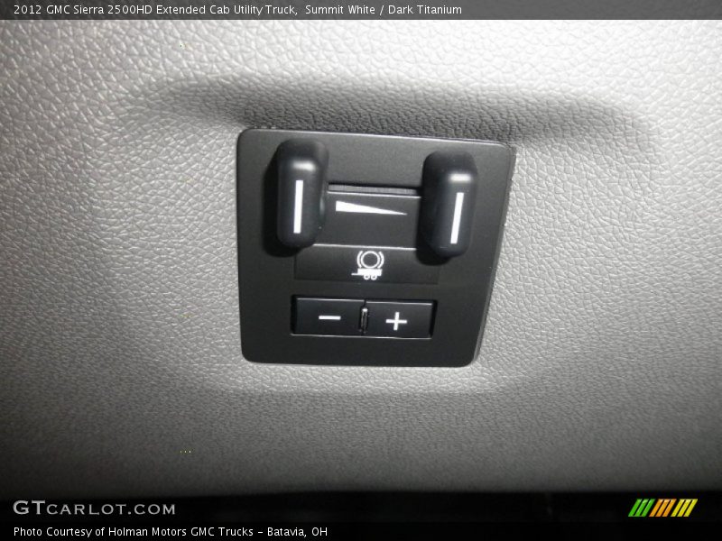 Summit White / Dark Titanium 2012 GMC Sierra 2500HD Extended Cab Utility Truck