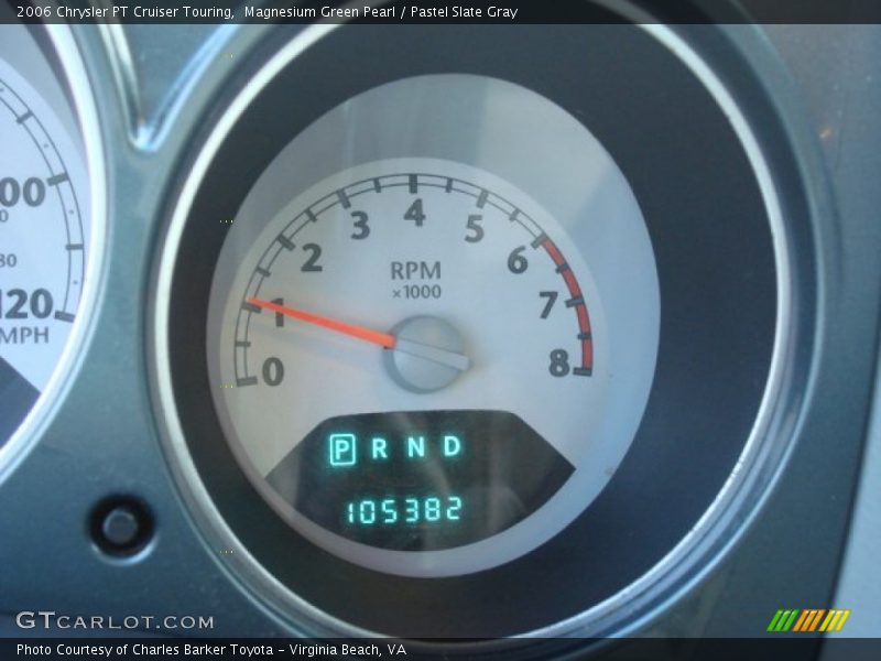 Magnesium Green Pearl / Pastel Slate Gray 2006 Chrysler PT Cruiser Touring