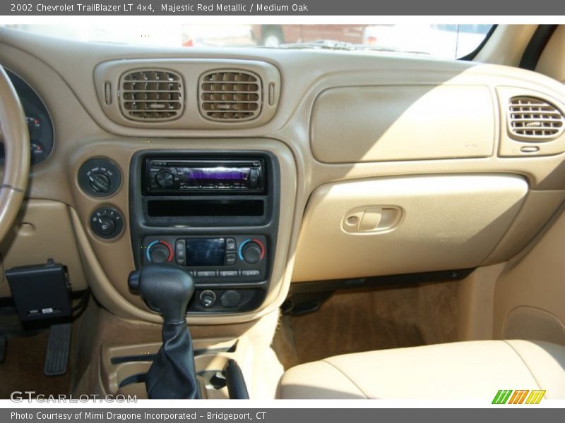 Majestic Red Metallic / Medium Oak 2002 Chevrolet TrailBlazer LT 4x4
