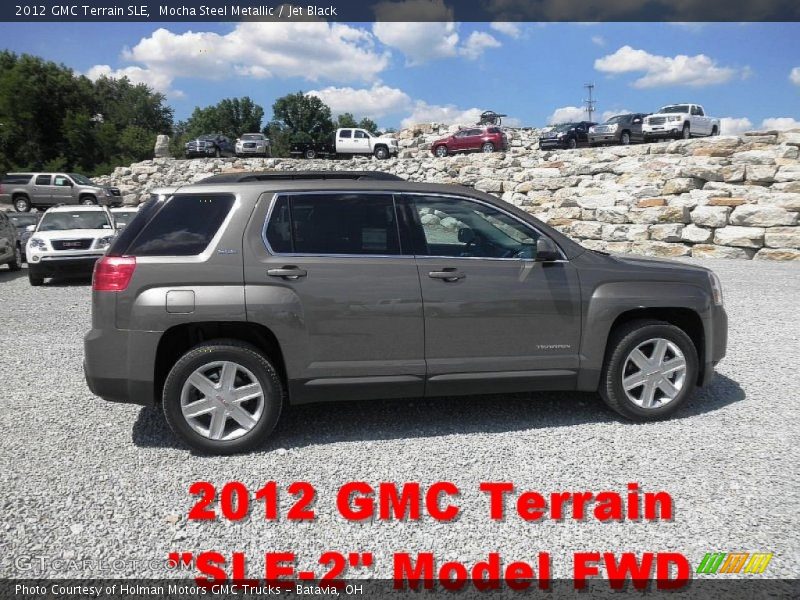 Mocha Steel Metallic / Jet Black 2012 GMC Terrain SLE