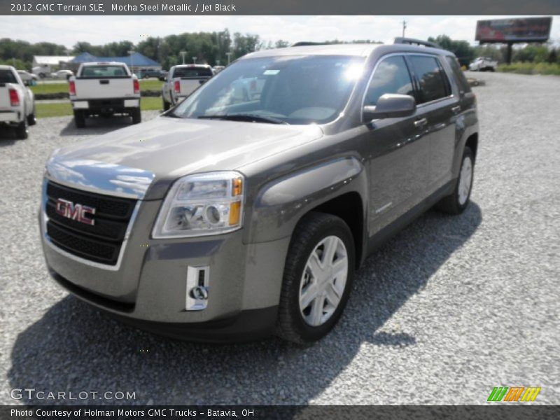 Mocha Steel Metallic / Jet Black 2012 GMC Terrain SLE