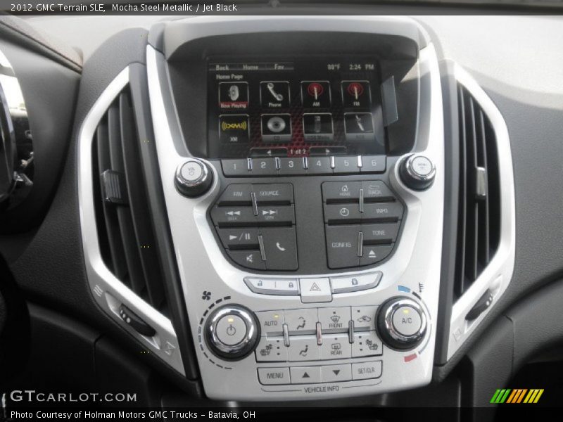 Mocha Steel Metallic / Jet Black 2012 GMC Terrain SLE