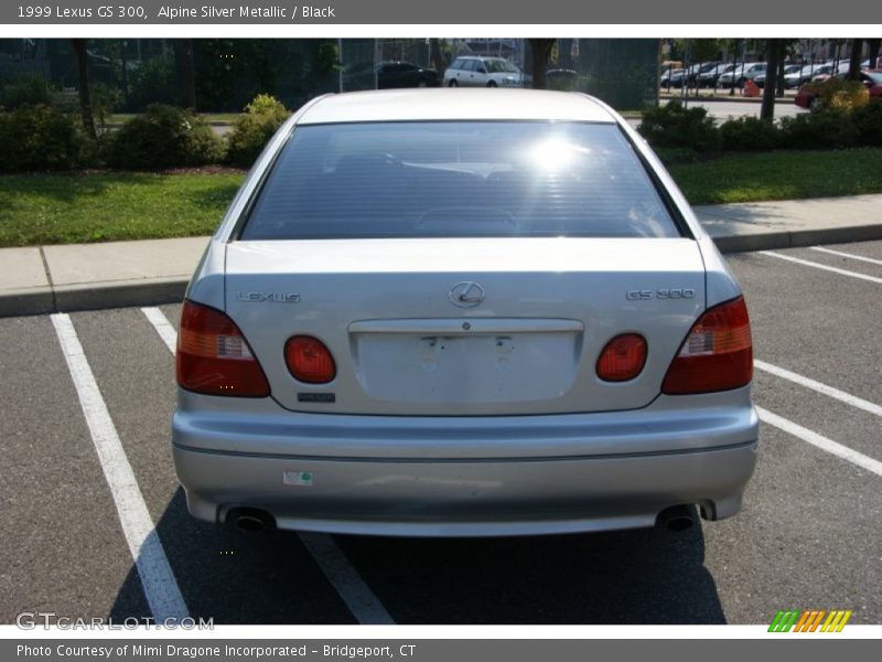 Alpine Silver Metallic / Black 1999 Lexus GS 300
