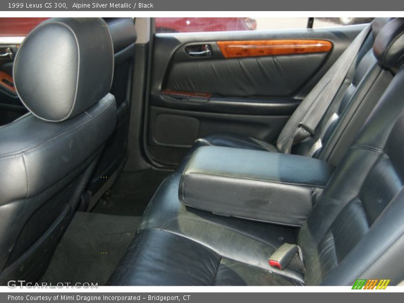 Alpine Silver Metallic / Black 1999 Lexus GS 300