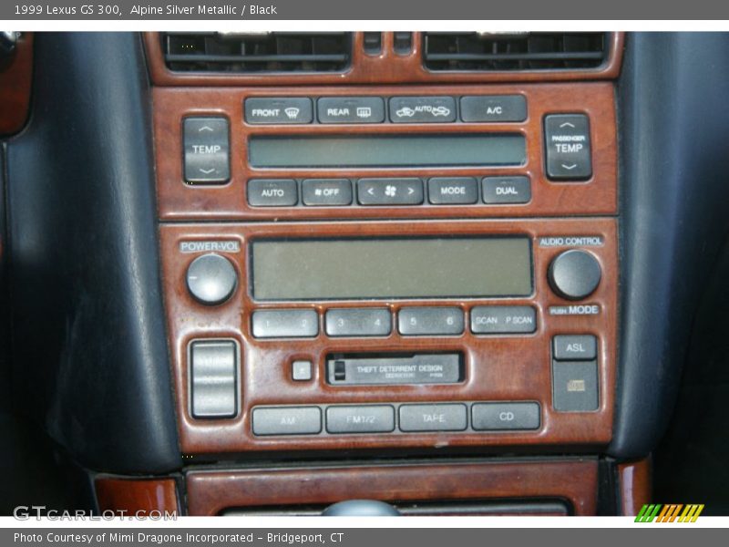 Alpine Silver Metallic / Black 1999 Lexus GS 300