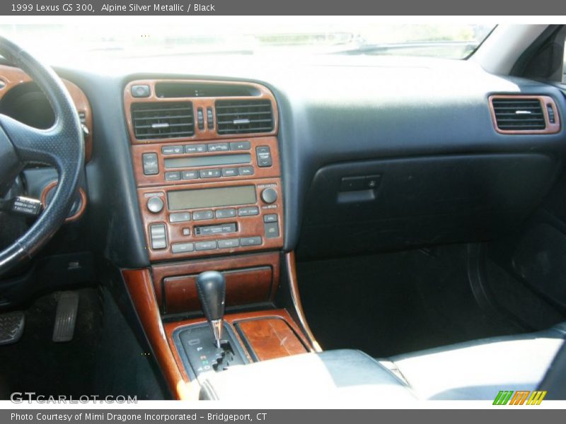 Alpine Silver Metallic / Black 1999 Lexus GS 300